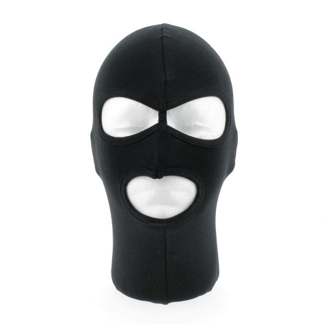 Cagoule 3 trous noir coton - Patrol Cagoule 3 trous noir coton - Patrol