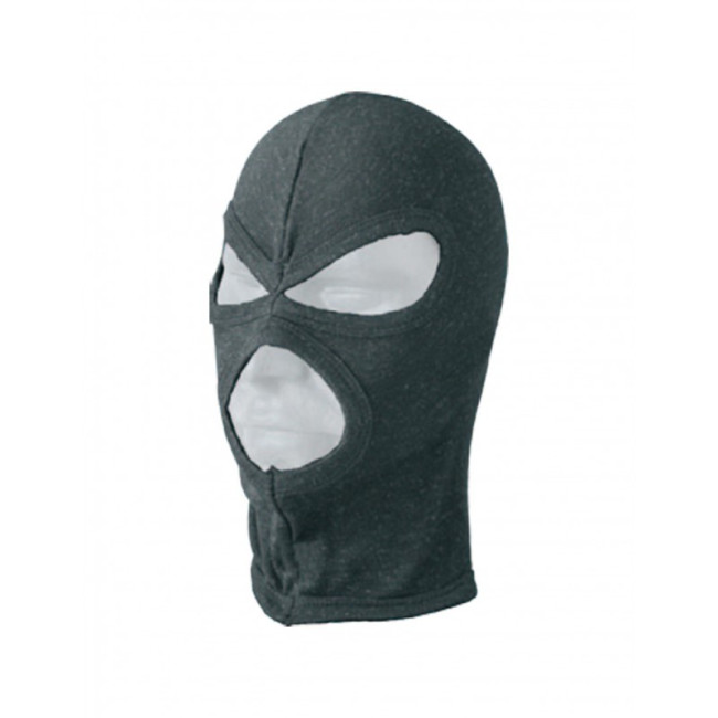 Cagoule coton 3 trous Noir - Defcon 5 Cagoule coton 3 trous Noir - Defcon 5