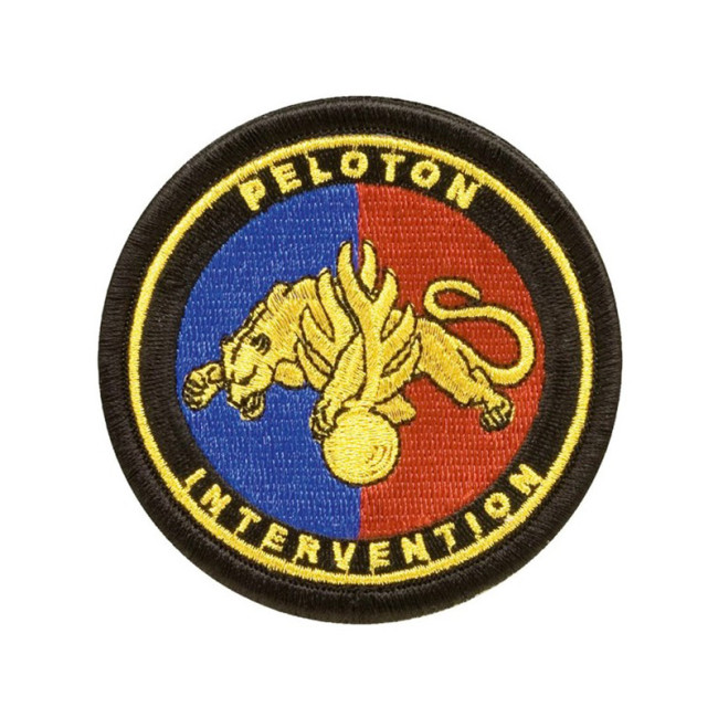 Écusson brodé Peloton Intervention Gendarmerie Écusson brodé Peloton Intervention Gendarmerie