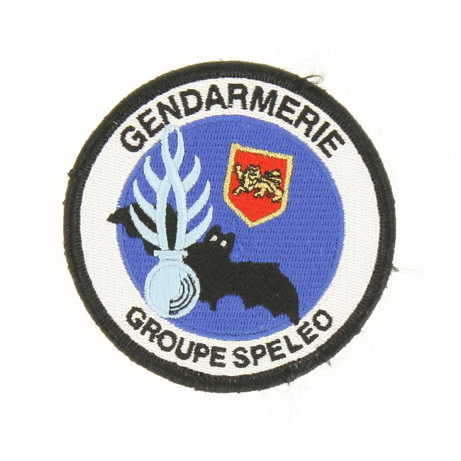 Écusson brodé Gendarmerie Spéléologue d'Oloron Ste Marie Écusson brodé Gendarmerie Spéléologue d'Oloron Ste Marie