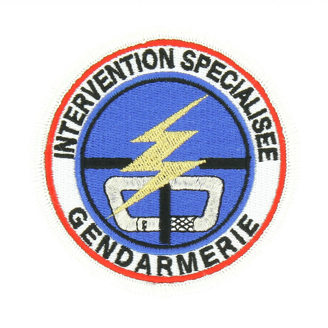 Écusson brodé Gendarmerie Intervention Spécialisée Écusson brodé Gendarmerie Intervention Spécialisée
