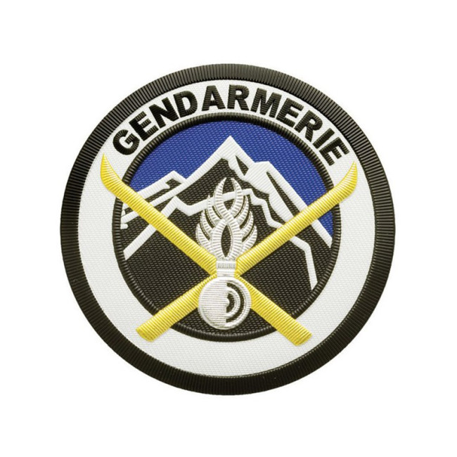Écusson Unités de Montagne Gendarmerie Plastifié Écusson Unités de Montagne Gendarmerie Plastifié