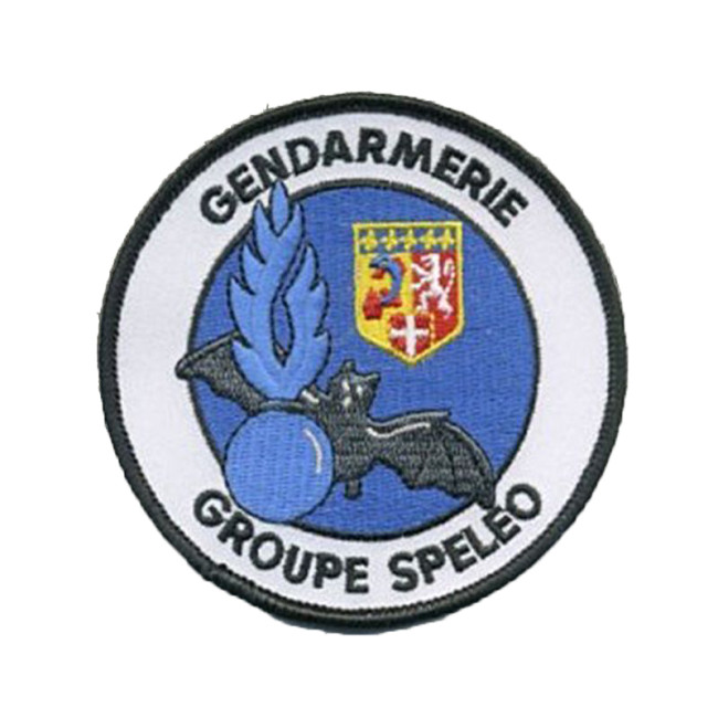 Écusson brodé Gendarmerie Spéléologue d'Isère Écusson brodé Gendarmerie Spéléologue d'Isère