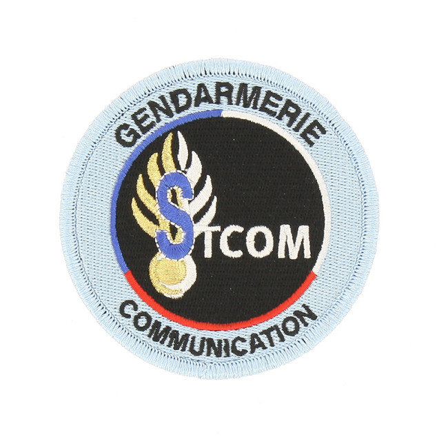 Écusson brodé Gendarmerie Service Technique de la Communication Écusson brodé Gendarmerie Service Technique de la Communication