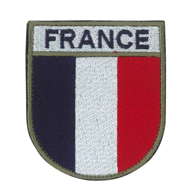 Écusson de bras FRANCE Brodé - TOE Écusson de bras FRANCE Brodé - TOE