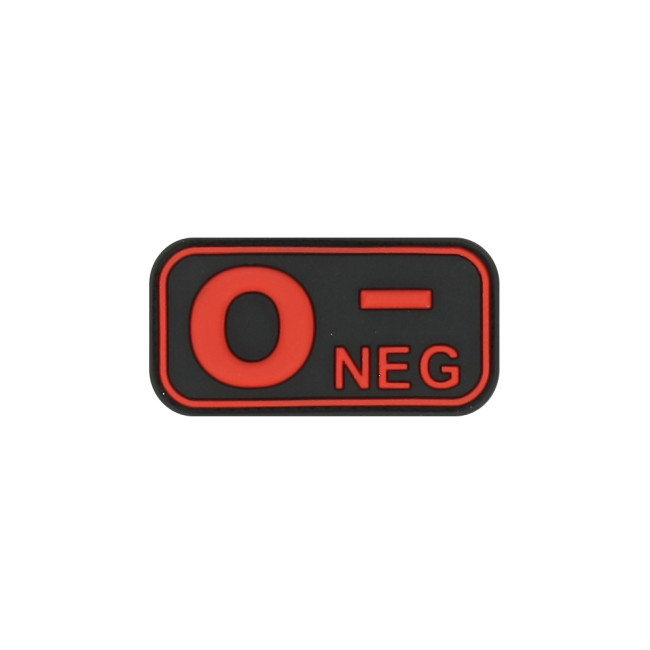 Patch groupe sanguin O- Rouge - JTG Patch groupe sanguin O- Rouge - JTG