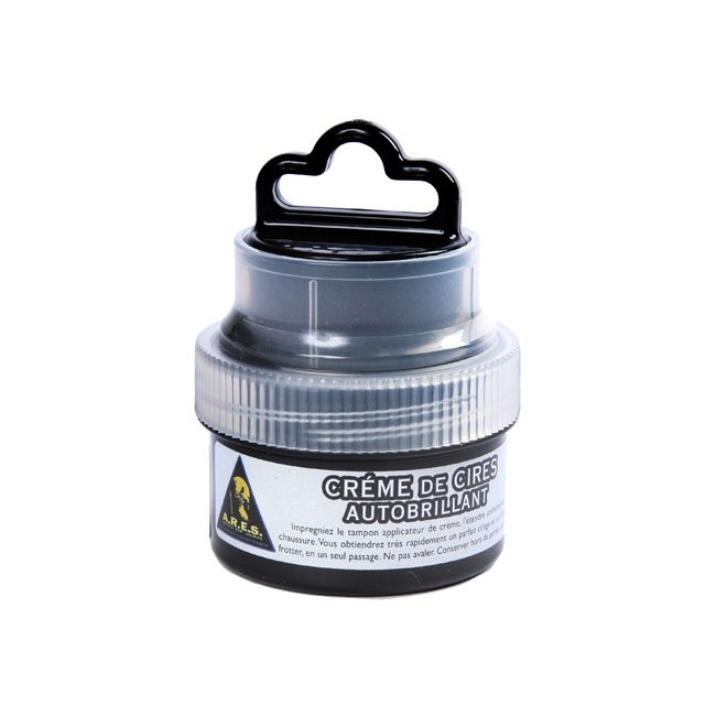 Crème de cires autobrillant noir ARES Crème de cires autobrillant noir ARES