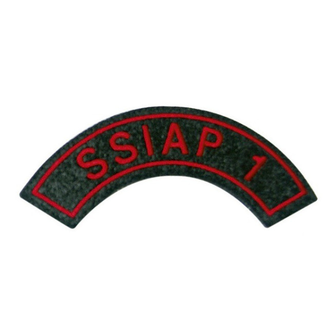 Ecusson S.S.I.A.P. 1 Sécurité Incendie Ecusson S.S.I.A.P. 1 Sécurité Incendie
