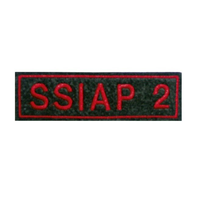 Ecusson S.S.I.A.P. 2 Sécurité Incendie Ecusson S.S.I.A.P. 2 Sécurité Incendie