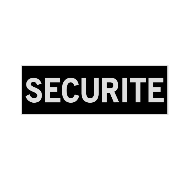 Bandeau SECURITE inversée Bandeau SECURITE inversée