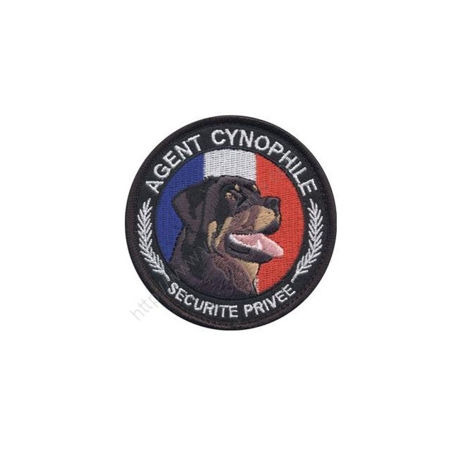 ÉCUSSON ROND AGENT CYNOPHILE ROTT ÉCUSSON ROND AGENT CYNOPHILE ROTT