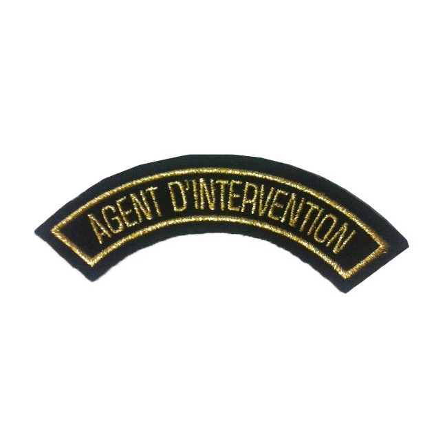Badge AGENT D'INTERVENTION Badge AGENT D'INTERVENTION