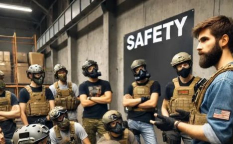 Las reglas de seguridad esenciales a respetar en airsoft.